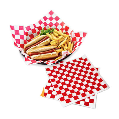Cupcake Checkerboard Printed Greaseproof Paper