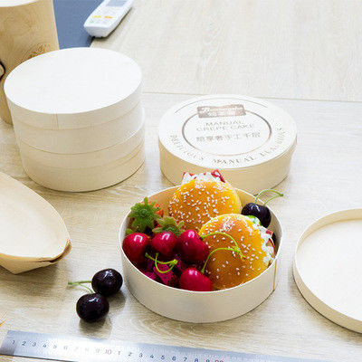 Biodegradable Round Takeaway Food Containers 161*60mm 270*70mm